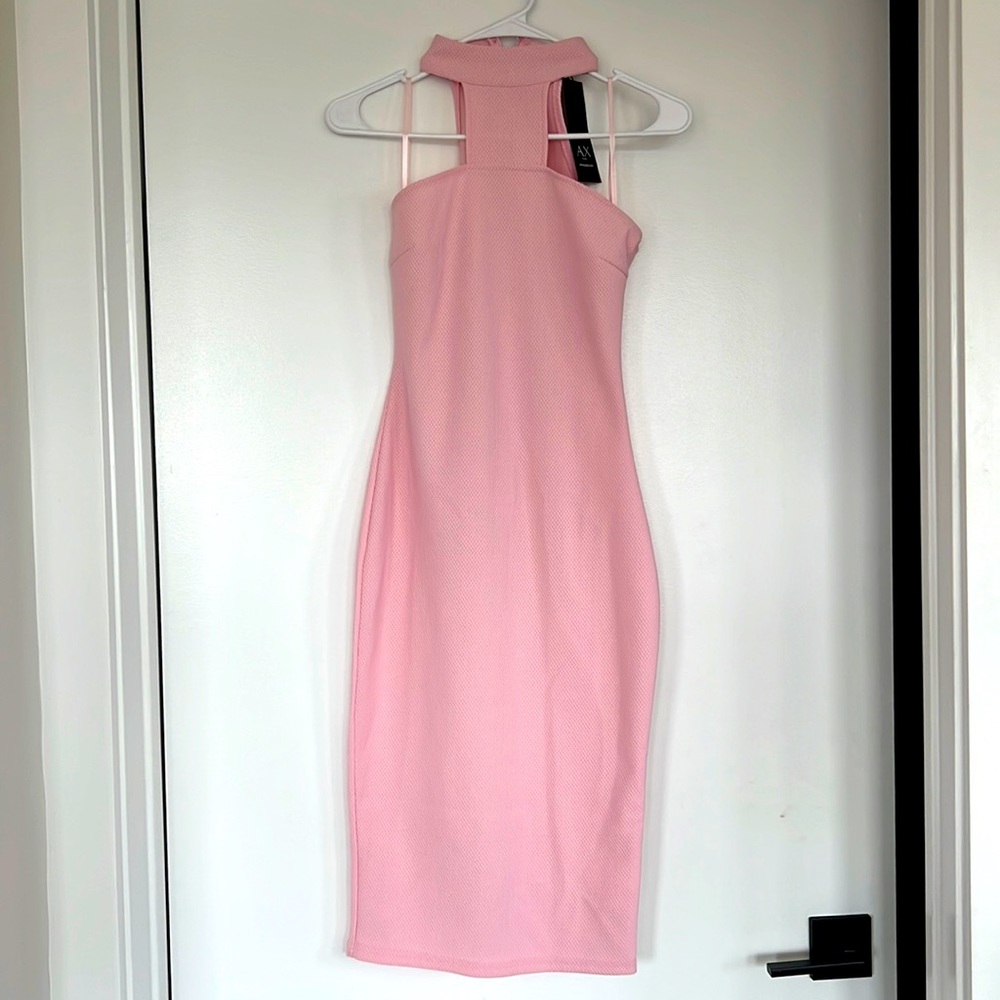 Pink Midi dress